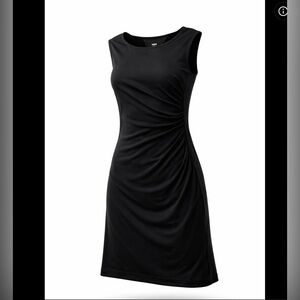 LOFT Sleeveless  Ruched Sheath Midi Dress  Small